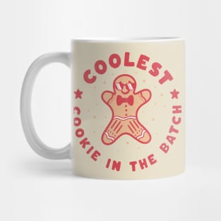 Coolest Cookie in the Batch Family Christmas Gingerbread Man Mug